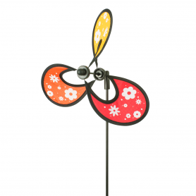 CIM - Windspiel - Segeltuch - Little Flower RAINBOW - 28cm