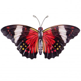 CIM - Wanddeko Metall  Butterfly SCALET TIGER - 35 x 20 cm