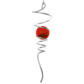 CIM - Spirale - SPIRAL TAIL RED - 7 x 28 cm - Stahl