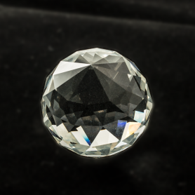 CIM - Kristallkugel FACETT transparent - 5cm