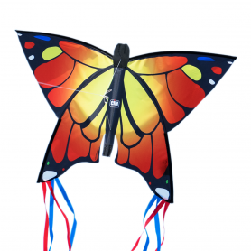 CIM - Kinderdrachen - Butterfly ORANGE - Schmetterling - 58 x 40 cm