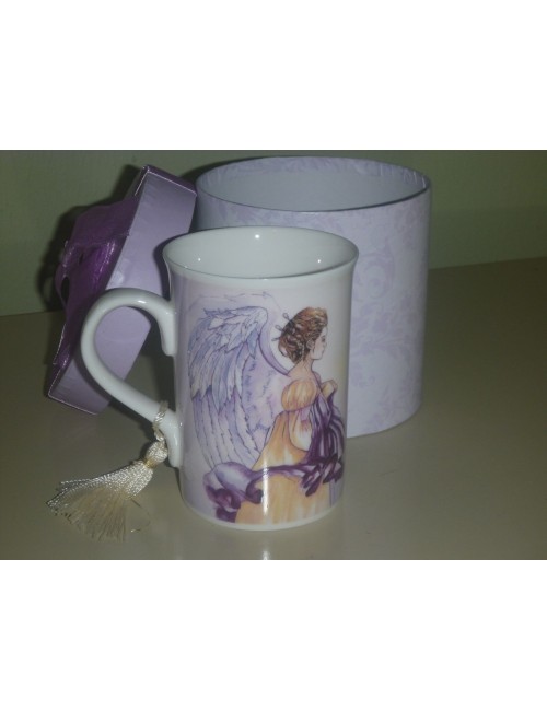 Angelstar - Porzellantasse - Engel der Würde - in Geschenkbox
