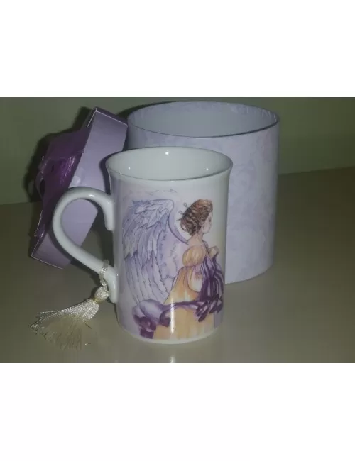 Angelstar - Porzellantasse - Engel der Würde - in Geschenkbox