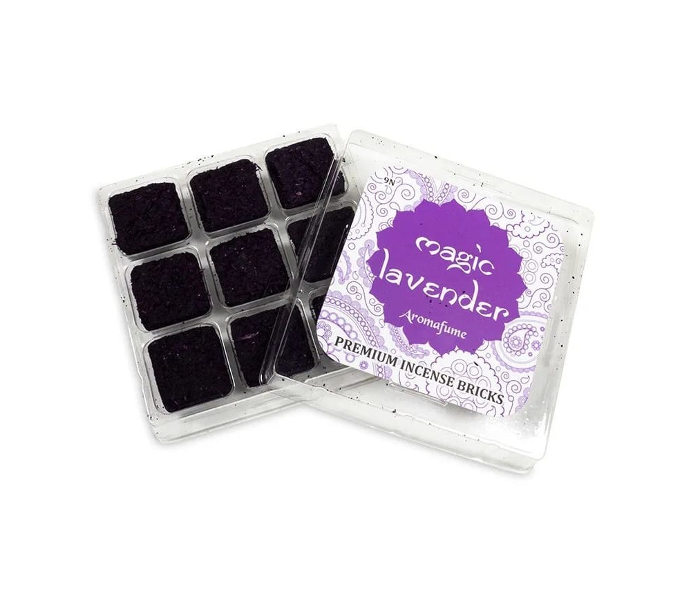 Aromafume - Weihrauchblöcke - Magic Lavender - 9 Stück Packung ca. 40gr