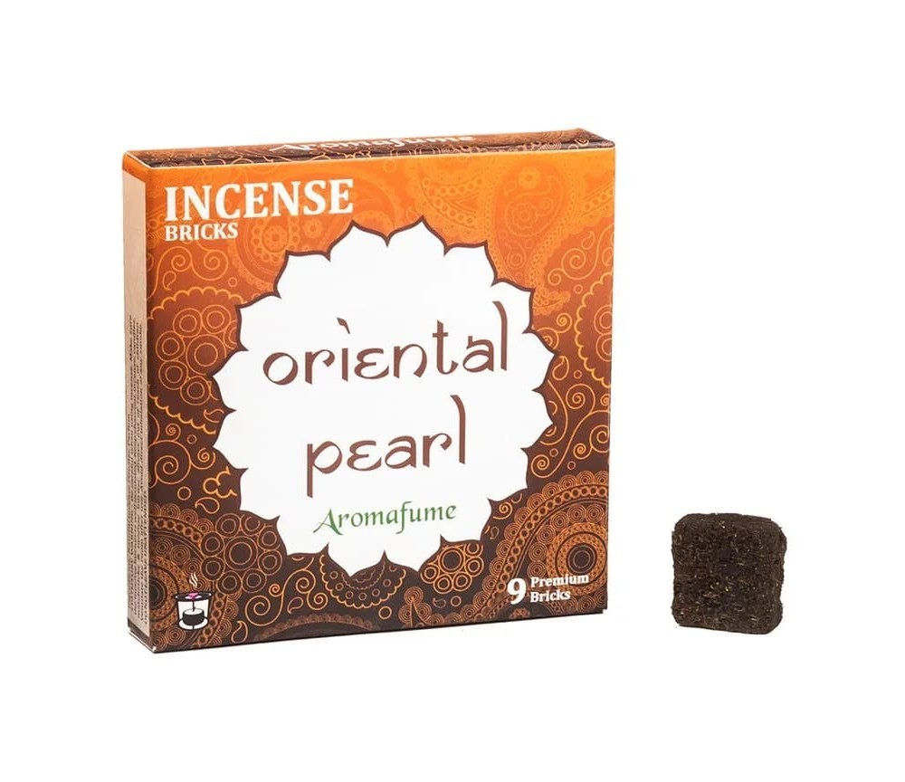 Aromafume - Weihrauchblöcke - Oriental Pearl - 9 Stück Packung ca. 40gr