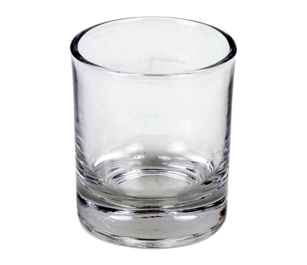 Teelichthalter - Votivkerzen & Teelichter aus Glas 6x5cm