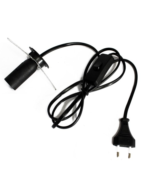 Lampe - Salzkristall - mit Holzsockel ca. 24-25 kg