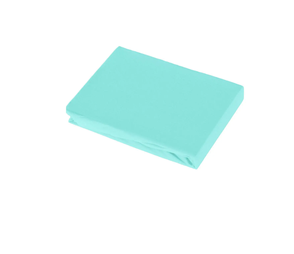 Spirit of OM - Spannbetttuch - beach blue