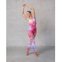 The Spirit of OM - Yoga-Top - Bravery - pink-bunt