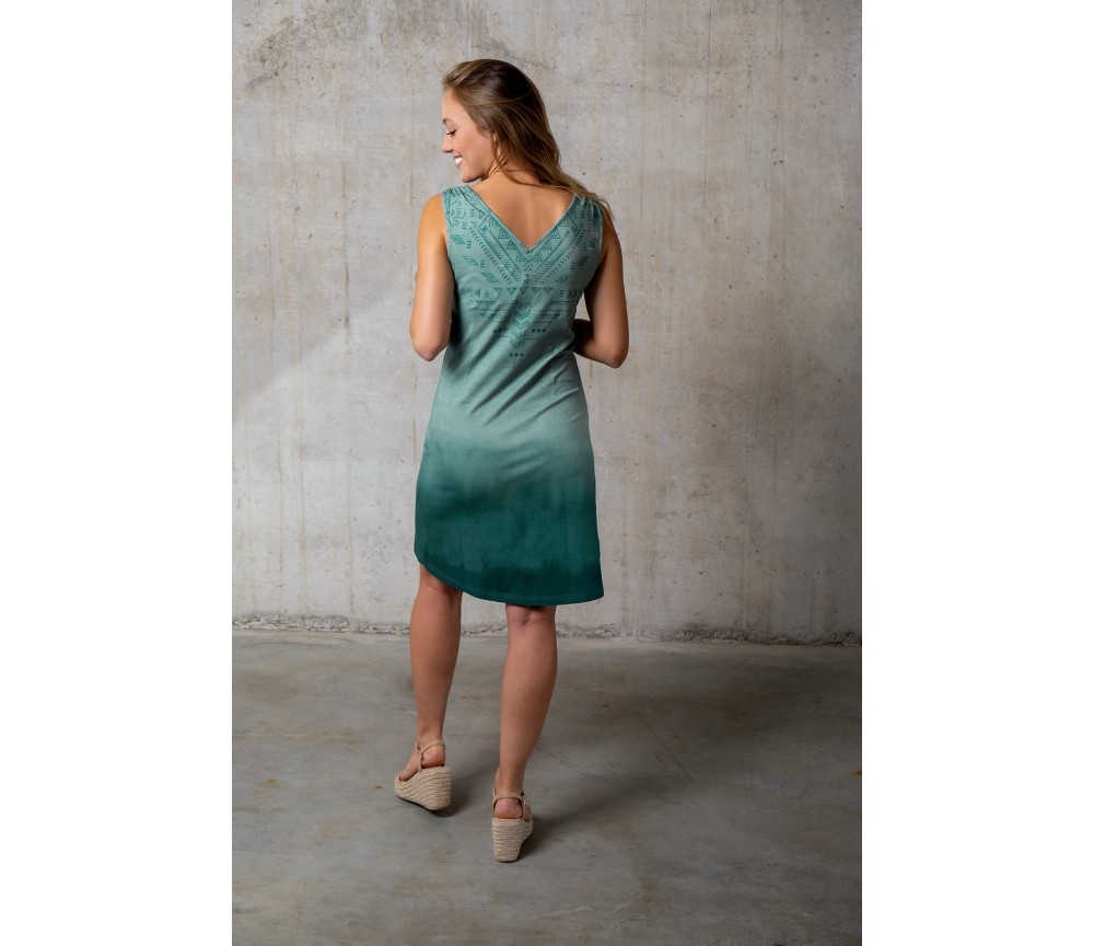 Spirit of OM - Kleid Bakti - green/smaragd