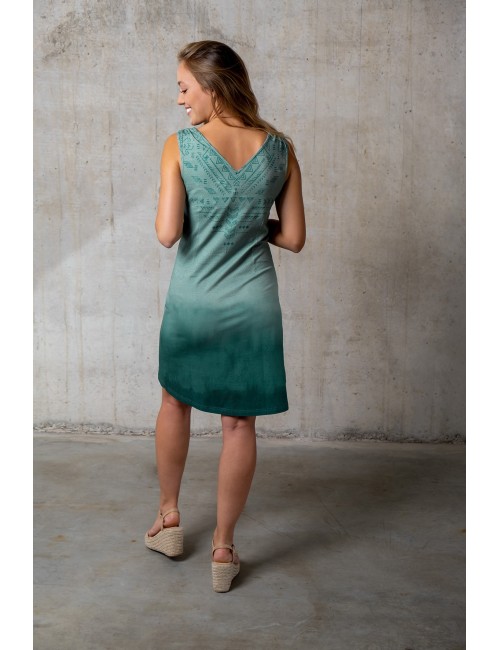 Spirit of OM - Kleid Bakti - green/smaragd