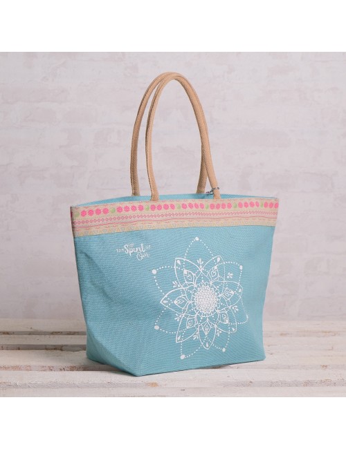 Spirit of OM - Lady-Shopper - türkis