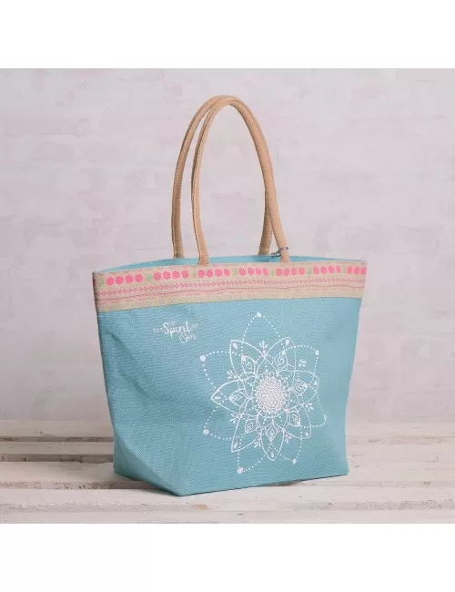 Spirit of OM - Lady-Shopper - türkis