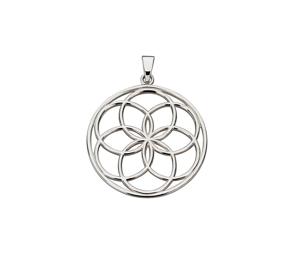 Spirit of OM - Silberschmuck Saat des Lebens (ohne Kette)