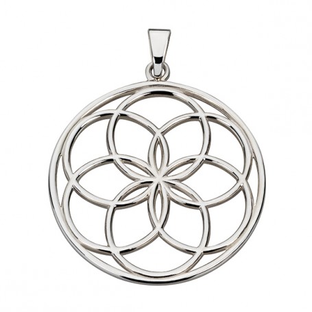 Spirit of OM - Silberschmuck Saat des Lebens (ohne Kette)