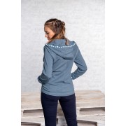Spirit of OM - Sweatjacke women - jeansblau