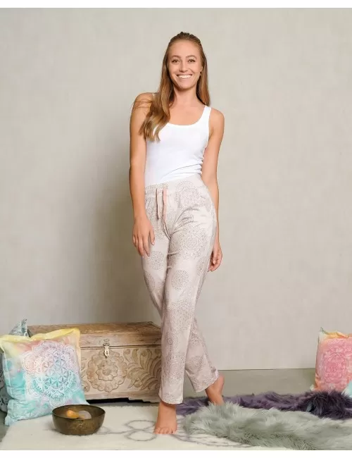 Spirit of OM - Pyjama-Hose - sahara