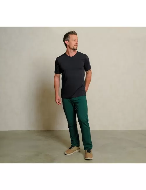 Spirit of OM - T-Shirt Bambus men - schwarz