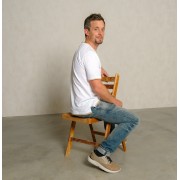 Spirit of OM - T-Shirt men Planet protect - weiß/sand