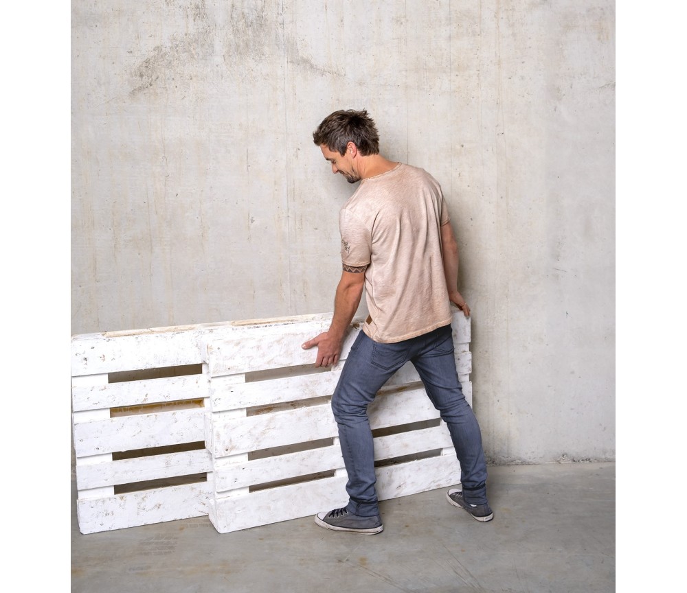 Spirit of OM - T-Shirt Planet protect - sand