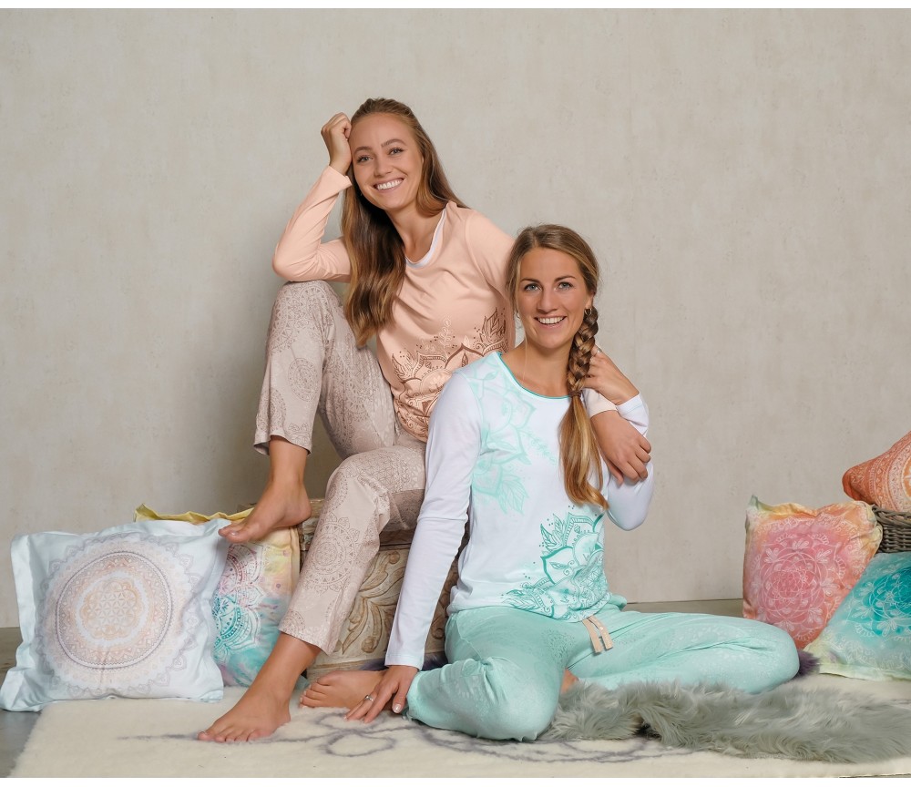 Spirit of OM - Pyjama-Hose - mint