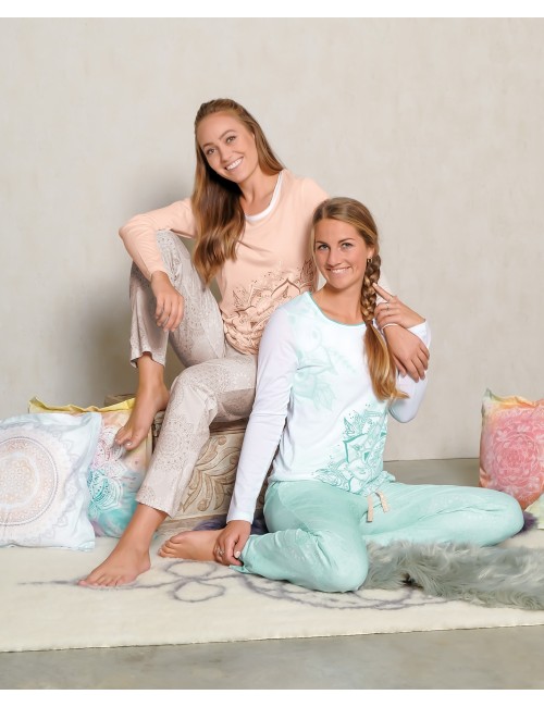 Spirit of OM - Pyjama-Hose - mint