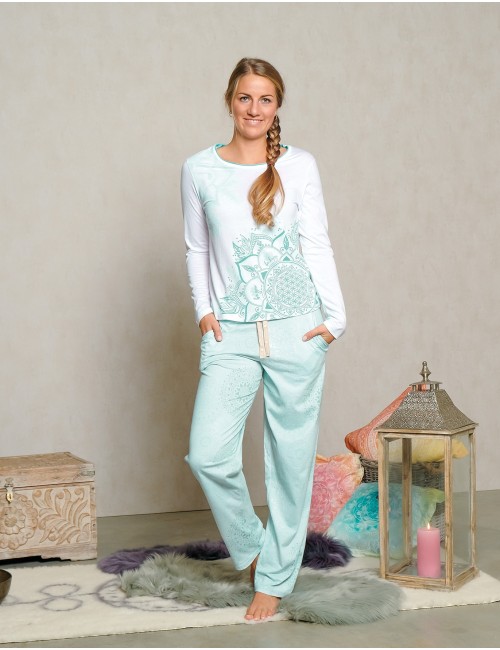Spirit of OM - Pyjama-Hose - mint