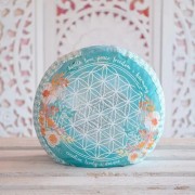 Spirit of OM - Meditationskissen - jade/orange