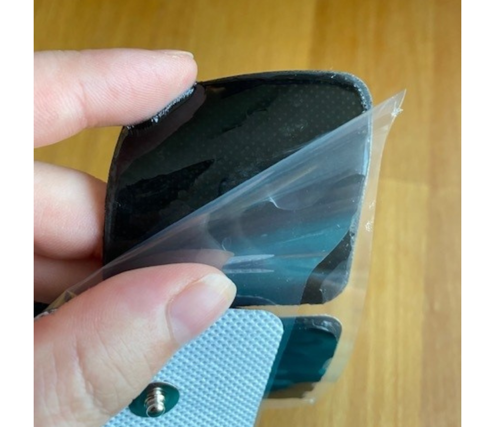 Klebe - Elektroden 4 er Pack 4eckig groß - für Healy Gerät, TimeWaver, Elektro- & Tens- Stimulationsgeräte