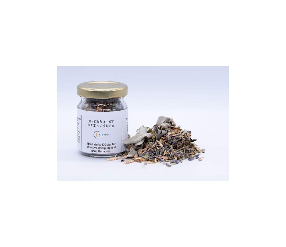 Calerris - Räuchermischung - 9-Kräuter Reinigung - 50 ml