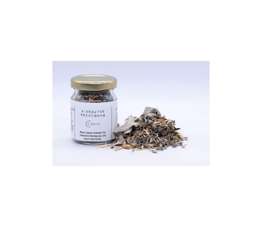 Calerris - Räuchermischung - 9-Kräuter Reinigung - 50 ml