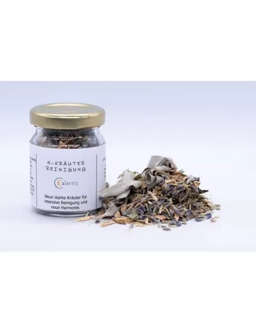 Calerris - Räuchermischung - 9-Kräuter Reinigung - 50 ml