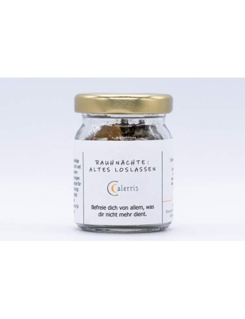 Calerris - Räuchermischung - Rauhnächte Altes Loslassen - 50 ml