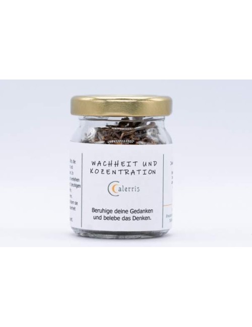 Calerris - Räuchermischung - Wachheit und Konzentration - 50 ml
