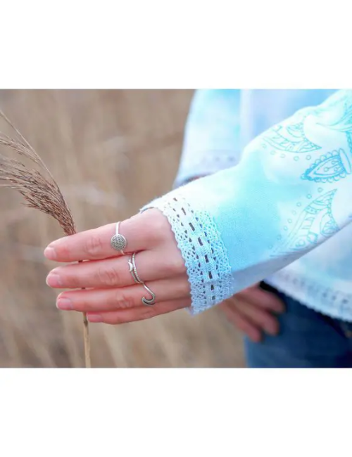 Spirit of OM - Hoodie - wolkenblau