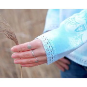 Spirit of OM - Hoodie - wolkenblau