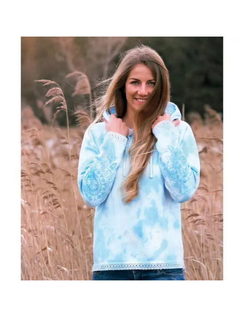 Spirit of OM - Hoodie - wolkenblau