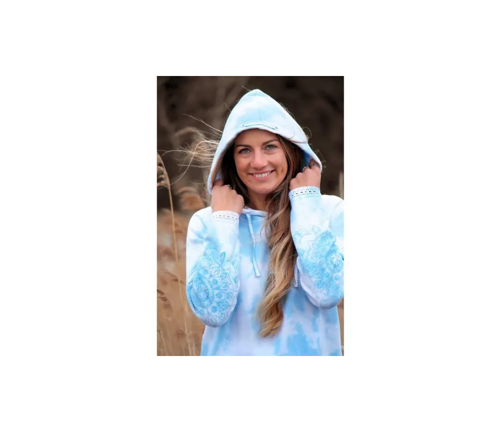 Spirit of OM - Hoodie - wolkenblau