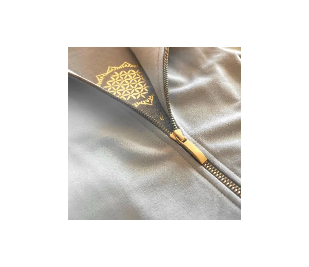 Spirit of OM - Damenjacke - kieselgrau