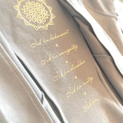 Spirit of OM - Damenjacke - kieselgrau