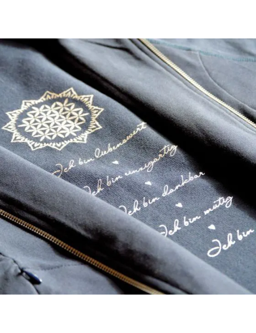 Spirit of OM - Damenjacke - dunkelblau