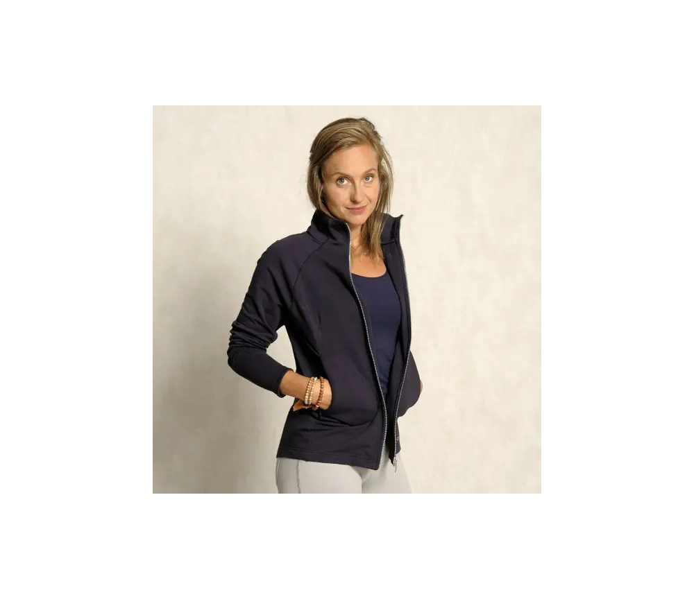 Spirit of OM - Damenjacke - dunkelblau