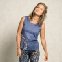 The Spirit of OM - Yoga-Top - 'Peace OM' - blue