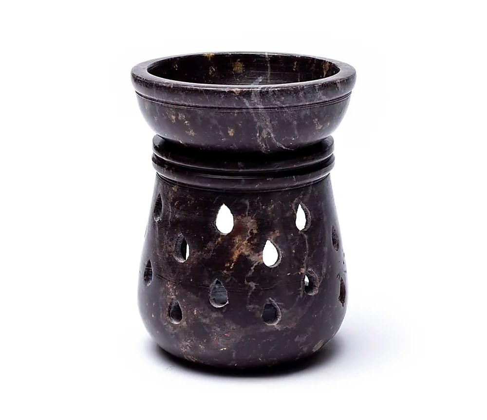 Aromalampe & Duftlampe - Tropfen - aus Speckstein ca.10x7,5cm
