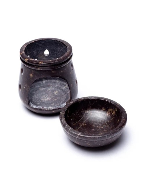 Aromalampe & Duftlampe - Tropfen - aus Speckstein ca.10x7,5cm