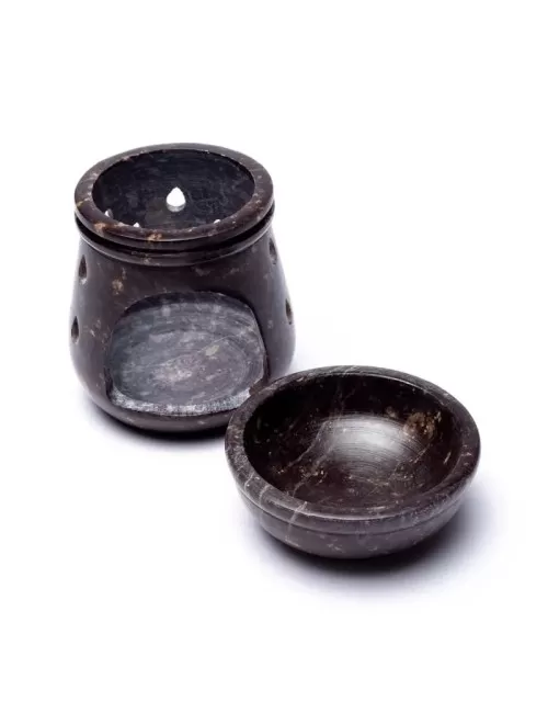 Aromalampe & Duftlampe - Tropfen - aus Speckstein ca.10x7,5cm
