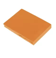 Spirit of OM - Spannbetttuch - sunset-orange
