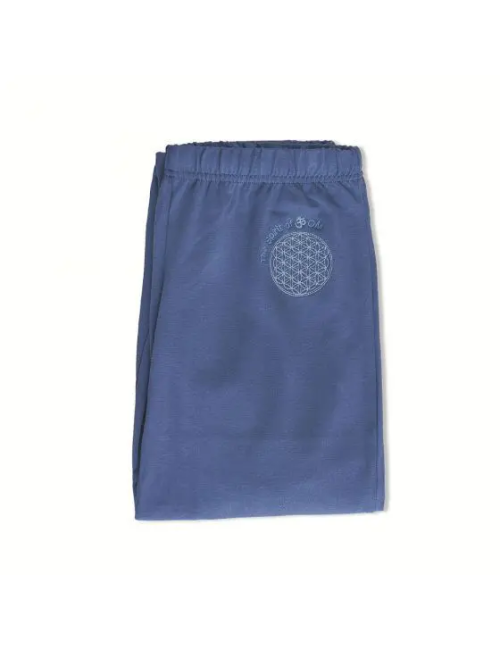 Spirit of OM - Wellnesshose Unisex - jeansblau