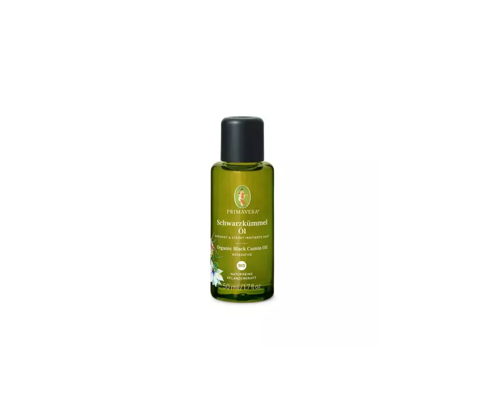 Primavera - Pflegeöle - Schwarzkümmel Öl bio - 50 ml