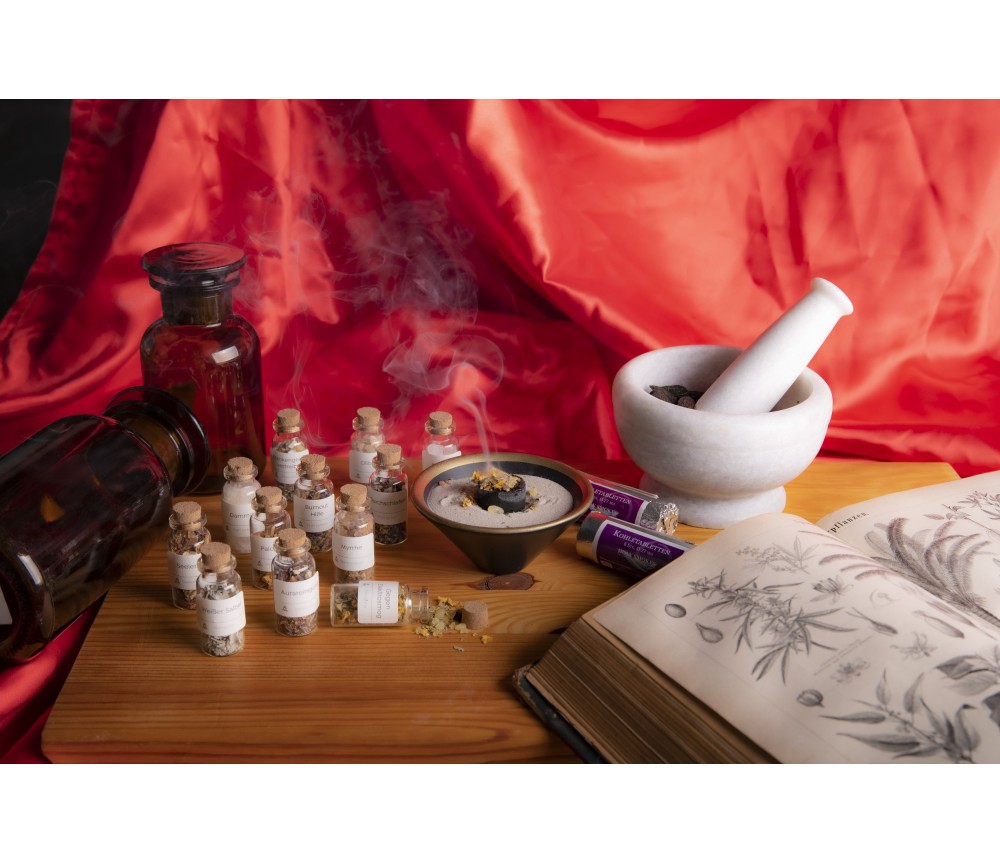 RäucherSet - Die Hausapotheke des Räucherns -17 tlg. Set